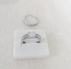 2pcs set Alliance Engagement Wedding Rings For Women Jewelry Finger Rings