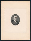 Presidential Portrait Die Proof  Herbert Hoover  1829-1833  1930s Bep Print