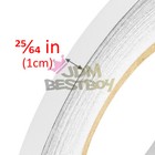 White Reflective Tape Safety Self Adhesive Striping Sticker 150ft Roll 1cm
