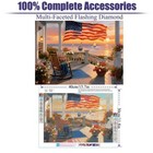 5d Independence Day Diamond Art Kits For Adults  Fourth Of July Diamond Painting