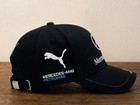 Hat Mercedes Amg Petronas F1 Team Cap Black Adjustable Racing Hat Curved Brim