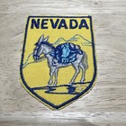 Vintage Nevada State Souvenir Travel Patch 