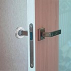 6pcs Concave Wall Door Stopper Bumper Door Stop Wall Mount Protector Stainles   