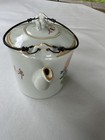Vintage Rare  Chinese Porcelain Teapot With Incorrect Character   zhong  On It 