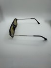 Retro Square Aviator Sunglasses Women Men Vintage Trendy 70s Black Frame Orange