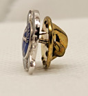 Kiwanis Past President 25 Years Silver Tone Lapel Pin Tie Tack