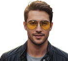 Aviator Shape Full Rim Polarized Sunglasses  100  Uv Protected For Men   Women