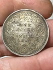 British India 1862 Victoria One Rupee Free Shipping