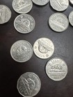 Old Canada Coin Lot - 1950-1960   - 16 Excellent Young Qeii Head Nickels