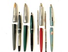 Vintage 1950s Papermate Pen Lot Double Heart Ballpoint Profile Malibu Flair Exec
