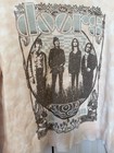 Daydreamer The Doors Tie-dye Long Sleeve Cropped Thermal Pullover Shirt Size S