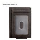 Men Leather Slim Clip Magnetic Front Pocket Wallet Money Id Credit Card Holder