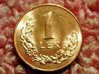 Albania 1 Lek 2008 Dalmatian Pelican Bird Uncirculated From Mint Magnetic Variet