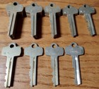 Lot Of 24 Vintage Keys For Best Padlocks   Door Cores All Numbered Or Control