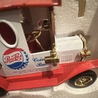 Pepsi Die-cast Metal Truck Coin Bank Red White Gold W  Key Soda Theme