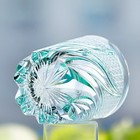 Hand Cut To Clear Whiskey Glasses Edo Kiriko Crystal Glass Tumbler Green 9oz