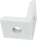 25 Packs Inside Corner Brackets  Aluminum 2-hole 90 Degree Angle Bracket