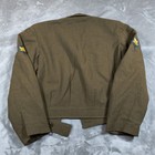 Vintage Us Army Wool Ike Jacket Men 42 Short Green Wwii Military Patch Air Force