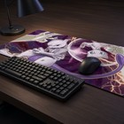 Mewtwo   Mew Cute Pokemon Playmat Tcg Card Game Mat Gaming Mouse Pad 24x14 In