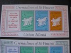 St Vincent Stamp Booklet Sheets Grenadines Scott   108-111 Never Hinged Unused