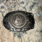 1901 Morgan Silver Dollar Coin Belt Buckle