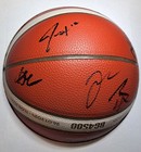 2024 Paris Olympics Mens Usa Basketball Team Signed Basketball Curry Coa