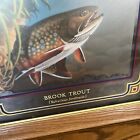 Vintage 1992 Heileman s Old Style Beer Brook Trout Bar Mirror Bar Sign New 