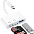 Usb C To Micro Sd Tf Card Reader Usb-c To Camera Card Adapter For Ipad Pro   Mac