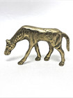 Solid Brass Grazing Horse Equestrian Figurine Statue Walmart Taiwan Vintage 90s