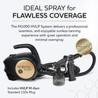 Sunless Kit - M1000 Mobile Hvlp Spray Tan Airbrush Machine   8 Oz Tanning Sol   