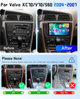 4g 128g Car Radio Stereo For Volvo Xc70 V70 S60 2005-2009  9inch Hd In-cell Touc