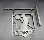 La Ratatouille Sign     Disney Kitchen Wall Art     Remy Chef Decor     French Bistro