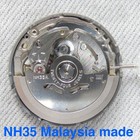 Seiko  tmi  Nh35 Automatic  Movement Date At 6 Yellow Date Disc