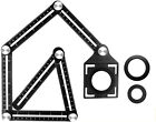 Tile Hole Maker Multi Angle Measuring  Angle Template Tool  Aweohtle Six-sided A