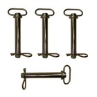 Four Cold Forged Tractor Hitch Pins 1-1 8  Pin Dia  6-1 4  Useable Length