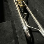 Vincent Bach Soloist Bb Trumpet Tr200  Gold Trim  Original Case  Mouthpiece