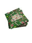 Decoupage Art Craft-cocktail Size 5  X 5  - Christmas Peppermint  Holiday Candy