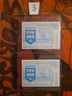 Lionel Messi 2017 Panini Fifa 365 Sticker Collection  109  110 Foil Lot Of 2