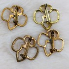 Vtg Girl Scouts Brownie Scout Membership Pin Lot Of 4 W  Safety Clasp Back