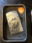 2- Rolling Stones Blue Torch Lighters High Polish Chrome