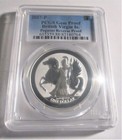 2017- Pcgs  1oz Authentic  999 Pure Silver Pegasus Reverse Proof Coin