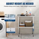 30   X 30   Stainless Steel Table Nsf Commercial Restaurant Kitchen Prep Table