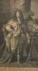 Portrait Of Charles Ii  19th Century   Etching Painting