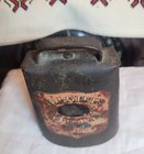 Antique Holstein Bell No4 Blum Mfg Co Usa  Farm Cow Cattle Collinsville Illinois