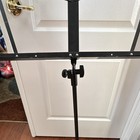 Black Metal Tripod Sheet Music Stand  Foldable Height-adjustable Portable