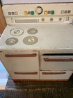 Vintage 1960s Wolverine Tin Litho Play Toy Stove oven   Pretty Maid Marx Washer