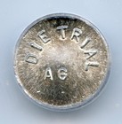 Rare - No Date Alaska Silver Die Trial - Gastineau Mine   Icg Ms67   Pop 5