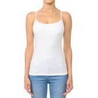  ambiance Apparel   Bra-strap Camisole With Built In Shelf Bra Plain Tank Top