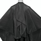 Hair Cutting Cape Pro Salon Hairdressing Hairdresser Gown Barber Solid Black