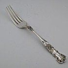 Sterling Silver Gorham Buttercup 1899 Dinner Size Fork 7 1 2   no Mono   189 Ea